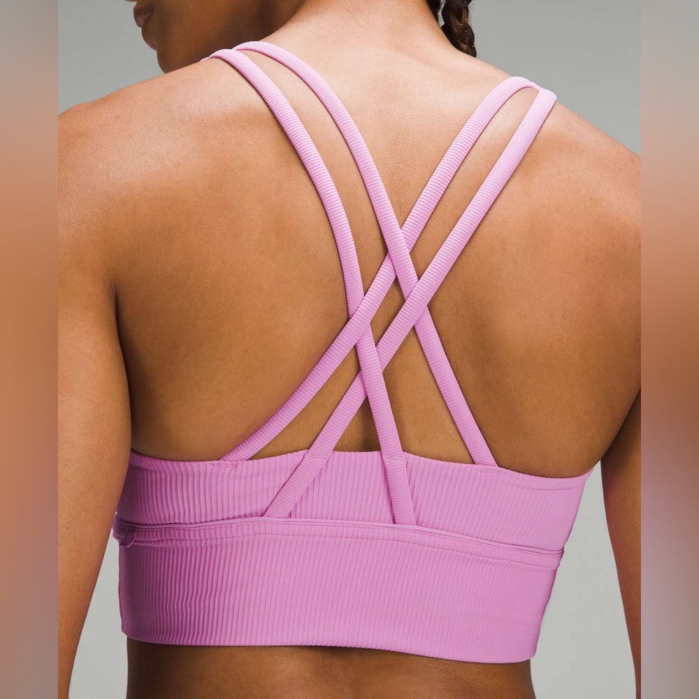 Lululemon Energy Bra Longline *Ribbed - Picture 2 of 8